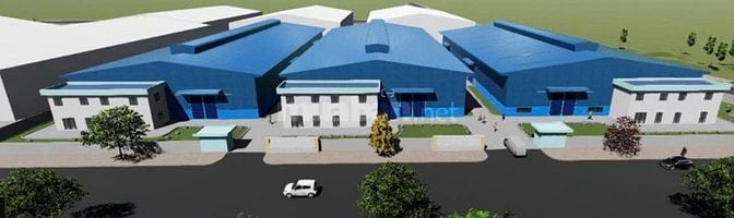 Cho thuê kho xưởng mới xây dựng 3.000m² – 9.000m², KCN Đức Hòa,Long An