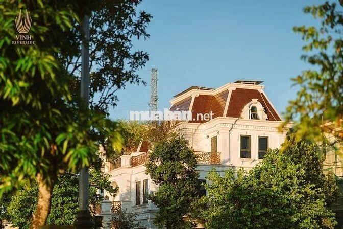 Shophouse - biệt thự cao cấp,mặt hướng sông Lam,lưng tựa núi Quyết.