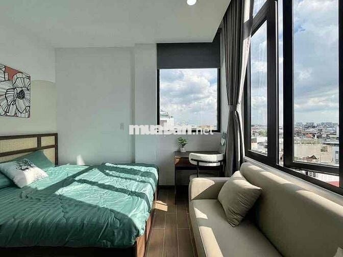 STUDIO CỬA SỔ TRỜI FULL NỘI THẤT MỚI ĐẸP LẮM NHA