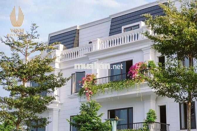 Shophouse - biệt thự cao cấp,mặt hướng sông Lam,lưng tựa núi Quyết.