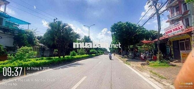Chỉ hơn 1 tỷ-90 m2-MT 7m-đất Phù Linh-Sóc Sơn- xe tải chạy quanh đất.