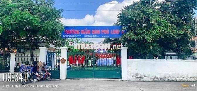 Chỉ hơn 1 tỷ-90 m2-MT 7m-đất Phù Linh-Sóc Sơn- xe tải chạy quanh đất.