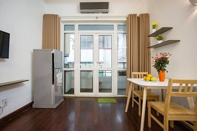Cho thuê phòng đủ đồ giá rẻ KV Hoàng Ngân, 35m2, từ 5.9tr