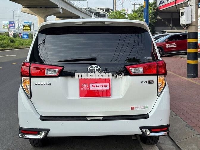 Toyota Innova 2.0G SỐ TỰ ĐỘNG 2021 TRẮNG NGỌC TRAI