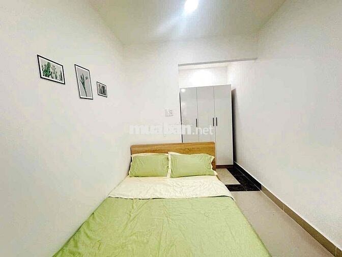 Studio cửa sổ trời – 2 Phòng Ngủ, 1 Phòng Khách – full nội thất, gần Đ