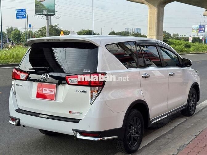 Toyota Innova 2.0G SỐ TỰ ĐỘNG 2021 TRẮNG NGỌC TRAI