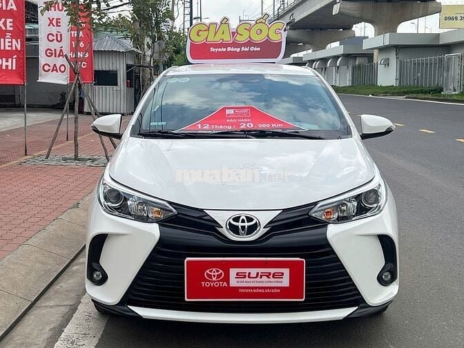 Toyota Vios 1.5CVT - MÀU TRẮNG 2022 SỐ TỰ ĐỘNG