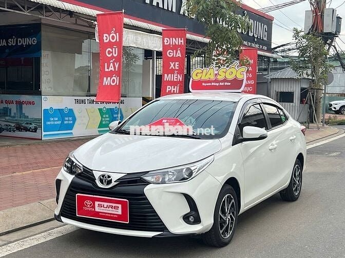 Toyota Vios 1.5CVT - MÀU TRẮNG 2022 SỐ TỰ ĐỘNG