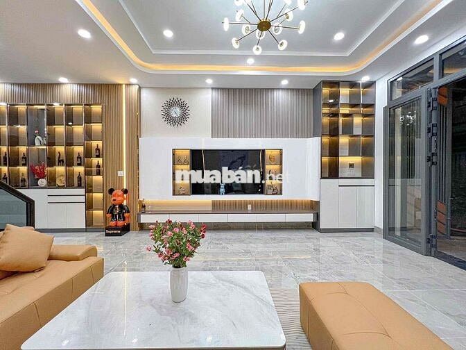 BÁN NHÀ MỚI 3 TẦNG PULL NỘI THẤT KDC HỒNG LOAN - 5.95 TỶ
