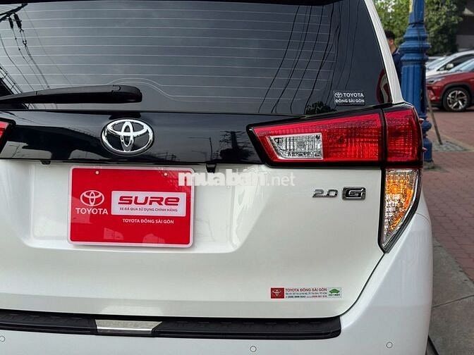 Toyota Innova 2.0G SỐ TỰ ĐỘNG 2021 TRẮNG NGỌC TRAI