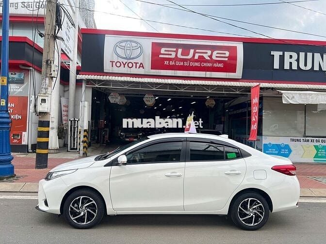 Toyota Vios 1.5CVT - MÀU TRẮNG 2022 SỐ TỰ ĐỘNG