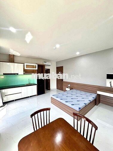 NHÀ MỚI XÂY - STUDIO BAN CÔNG 35m2 FULL NỘI THẤT - NGAY ĐH VĂN LANG