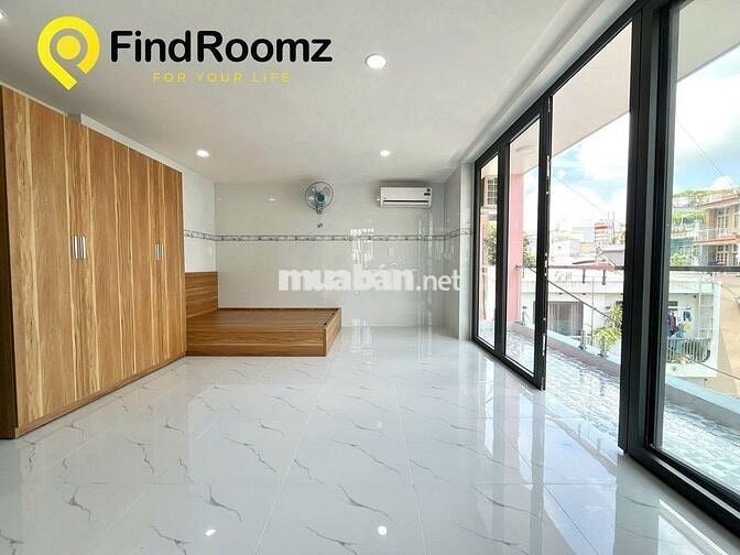 🌹Trống Sẵn STUDIO Ban Công, FULL Nội Thất gần Công Viên LÀNG HOA