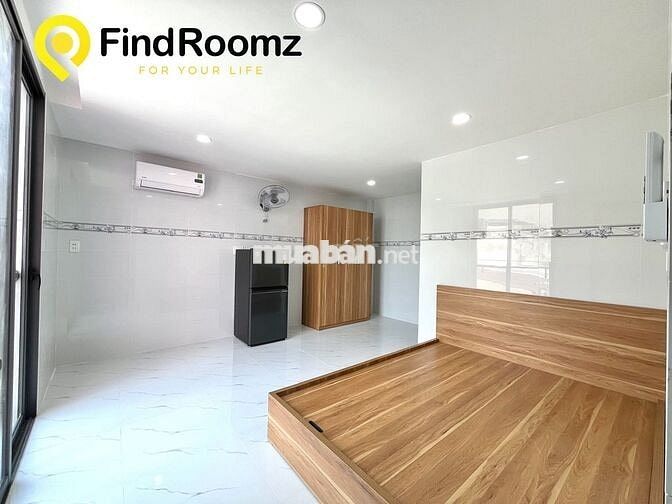 🌹Trống Sẵn STUDIO Ban Công, FULL Nội Thất gần Công Viên LÀNG HOA