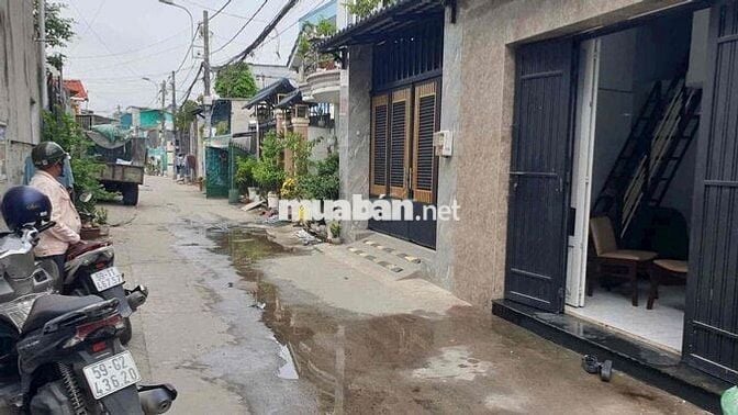 Nhà cấp 4 + 3 phòng trọ thu nhập tháng 10tr 1/ ngắn Ng Ảnh Thủ