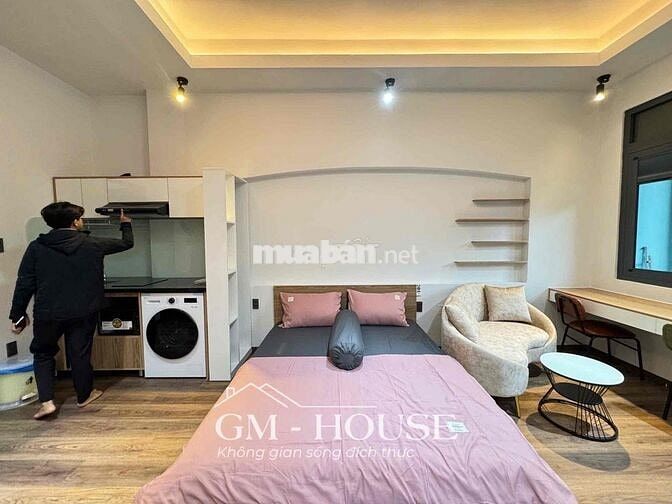 Căn hộ 30m² Nguyễn Văn Đậu – Full nội thất, gần ĐH VLU – Hutech, có má