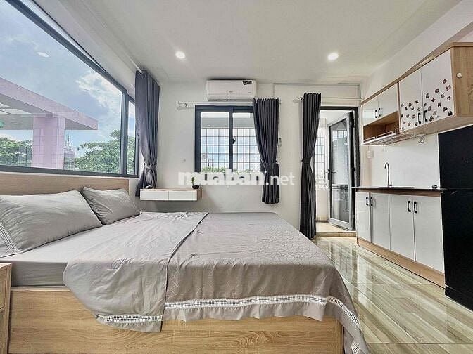 ⚜️Studio Ban Công Chill Chill Full Nội Thất Ngay Trung Tâm Bình Thạnh