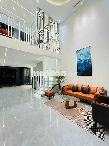 Nhà HXH khu liền kề Nguyễn Văn Lượng 4PN 5WC Xe Hơi Vô Nhà 20tr