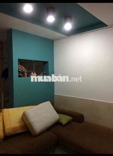 nhà nc mới đệp trệt 1 lầu 3pn chu văn an p12 Q.BT