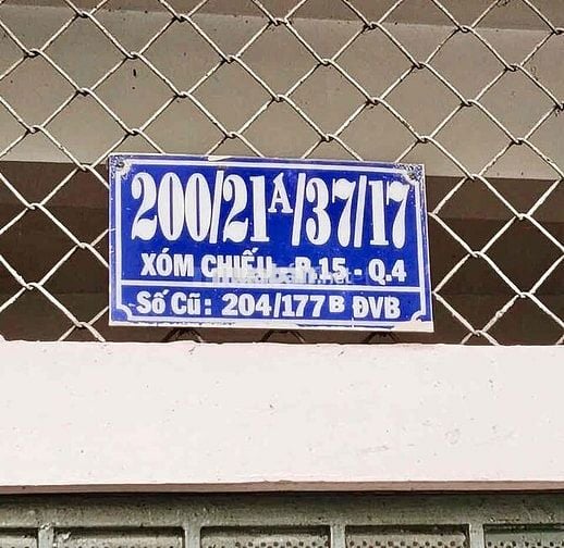 Bán nhà Chính chủ 65m2 khu Chợ Nhà Thờ Xóm Chiếu, nhà nở hậu 65m2