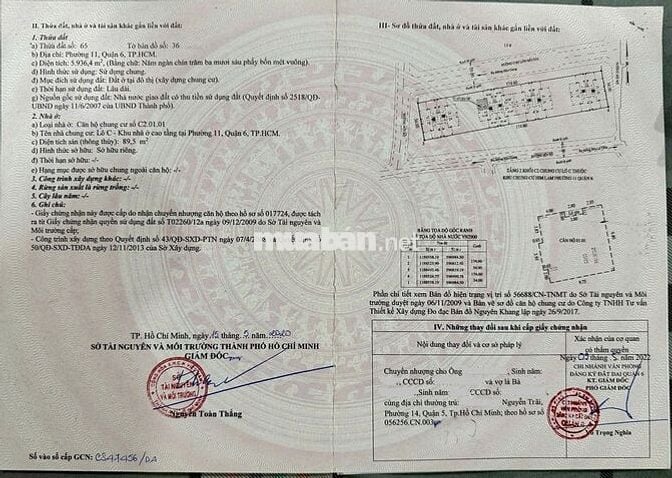 CĂN HỘ 90 M2 (thông thủy) 2PN - 2VS HIMLAM CHỢ LỚN