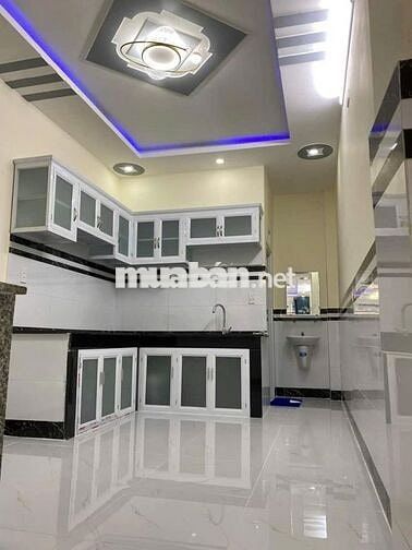 NHÀ 1 TRỆT 2 LẦU - 4pn, hẻm 5m,  đường Trần Thị Hè, Q12