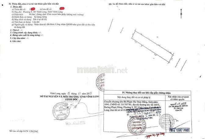 Đất mặt tiền đường Phan Văn Đáng P9 - 2.2tỷ