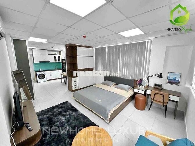Căn Hộ 1 Phòng Ngủ Cửa Sổ View City Dt 50M2 Full Nội Thất Gần Sân Bay