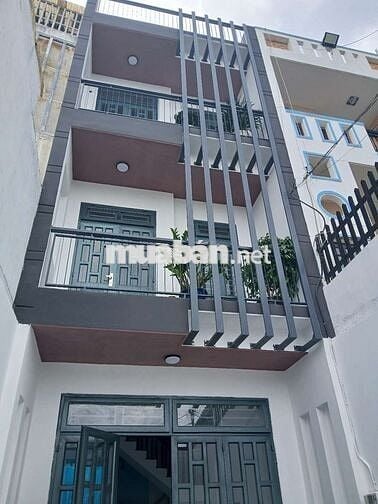 NHÀ ĐẸP 3 TẦNG, 128M2,NGUYỄN THỊ BÚP SÁT HIỆP THÀNH CITY, Q.12, 5.9 TỶ