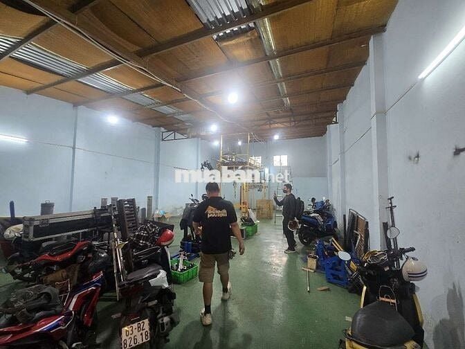 CHO THUÊ KHO,XƯỞNG 8X25M, ĐƯỜNG 14M LÊ TRỌNG TẤN