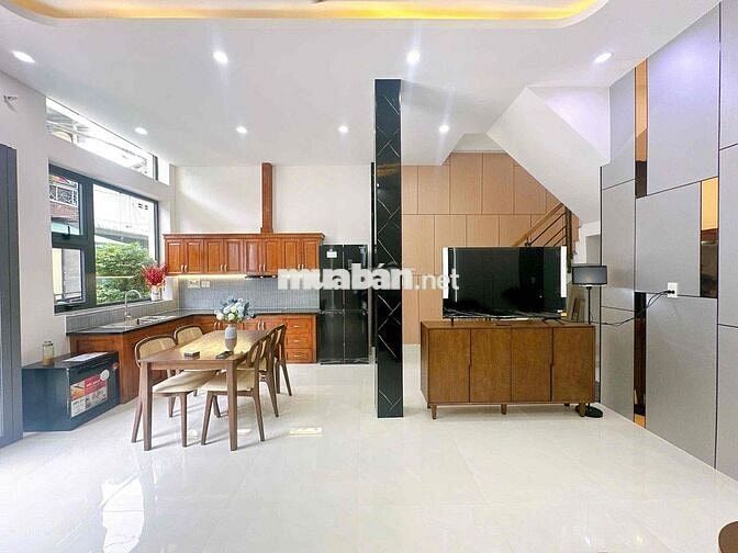 BIỆT THỰ MINI HẺM VÍP 7M NGANG ĐẸP 6M TẶNG PULL NỘI THẤT 3 TẦNG ĐẸP