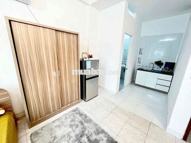 Căn Hộ Stu Diện Tích 40M2 Ban Công Full Nội Thất Ngay Chợ Bà Chiểu
