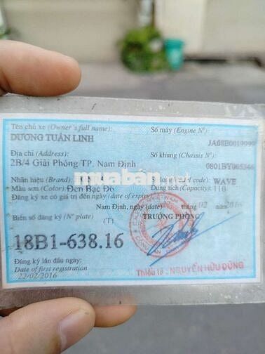 Xe đời mới 2016 có Fi.vành đúc phanh đĩa.còn mới