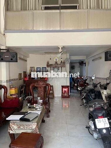 BÁN NHÀ XÁT Q6 NỞ HẬU - HẺM XE TẢI - 52m2 - 3 TẦNG - KO LỘ GIỚI - QH