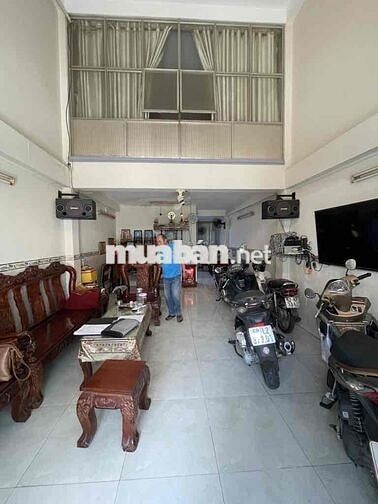 BÁN NHÀ XÁT Q6 NỞ HẬU - HẺM XE TẢI - 52m2 - 3 TẦNG - KO LỘ GIỚI - QH