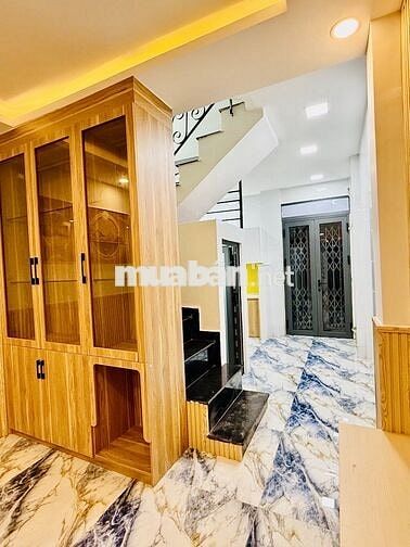 NHÀ ĐẸP 3 TẦNG BTCT – 2 MẶT HẺM  MỚI– DƯƠNG BÁ TRẠC - PHƯỜNG 2 -QUẬN 8