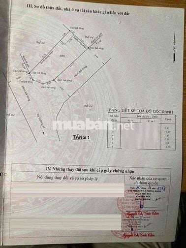 BÁN ĐẤT 2 MẶT HẺM XE HƠI – ĐƯỜNG SỐ 11, P. LINH XUÂN - 3,7 Tỷ - 63,7m2