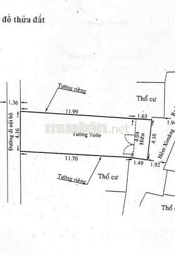 BÁN NHÀ 2 MẶT HẺM - GẦN HIM LAM - Q7