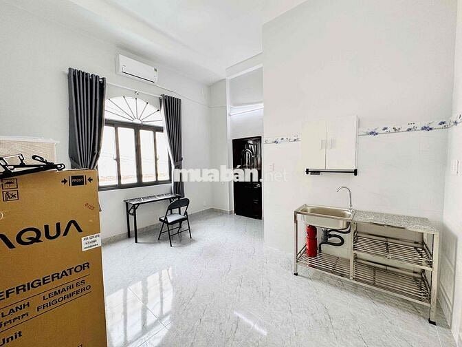 🐨STUDIO cửa sổ Full nội thất ngay PHAN HUY ÍCH🍀