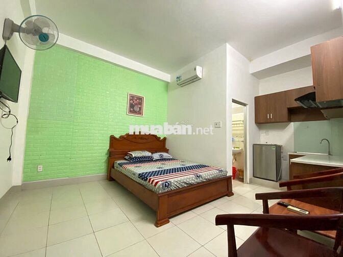 Phòng trọ full nội thất đường hoàng hoa thám, phường 2