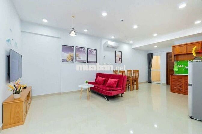 Cho thuê chung cư 1PN Vũng Tàu Goldsea view biển mát mẻ full nội thất
