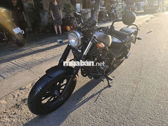 Rebel 500cc, 1 dòng xe cực đẹp.9,900km siêu mới.