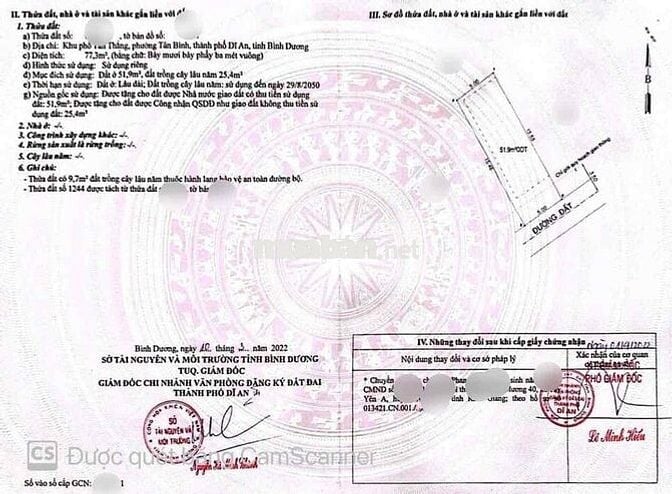 Đất gần chợ Tân Bình, sổ riêng, đường ô tô thông, xây tự do, 2822