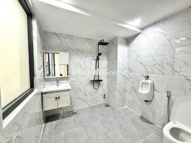 NHÀ MỚI XÂY FULL NT SÁT BÊN BÌNH THẠNH KHU DÂN TRÍ CAO- 3PN- 4 TẦNG