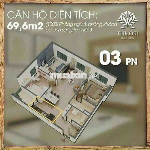 MỞ BÁN CĂN HỘ 2PN 58M2 GIÁ 930TR CHUNG CƯ BÀU TRÀM - NHẬN NHÀ Ở NGAY