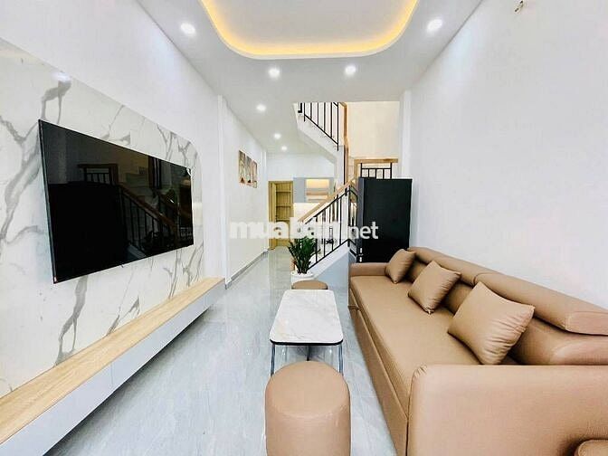 NHÀ 3 MẶT HẺM NGUYỄN VĂN CÔNG, P3, GẦN CV GIA ĐỊNH, GIÁ 5.150 TỶ TL.