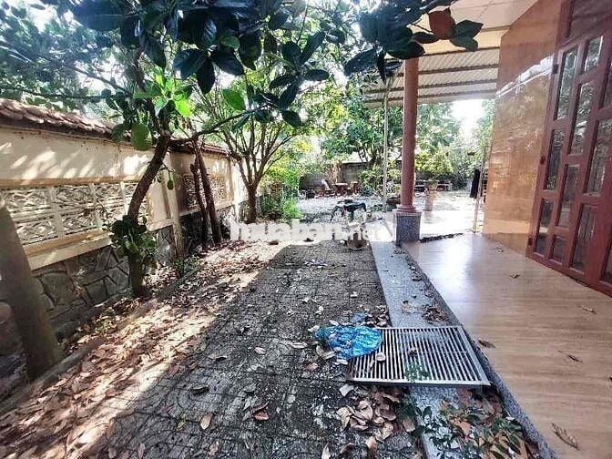 BIỆT THỰ SÂN VƯỜN CỦ CHI - SÁT QL22 - 420M² - NGANG 20M - NHỈNH 6TỶ