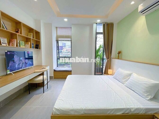 CĂN HỘ 1 PHÒNG NGỦ CỬA SỔ VIEW SÔNG NGAY TRƯỜNG SA BÌNH THẠNH GẦN UEF