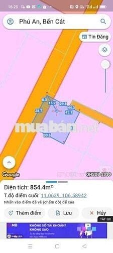 🔥 Bán đất Phú An TP.HCM – DT 888m²–Thổ cư 171m_Giá chỉ 4.29 tỷ TL!