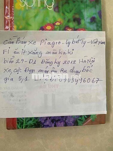 Xe Piaggio Liberty Việt Nam màu kaki
